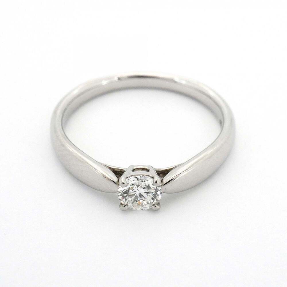 TIFFANY Silver Diamond Ring - Picture 3 of 7
